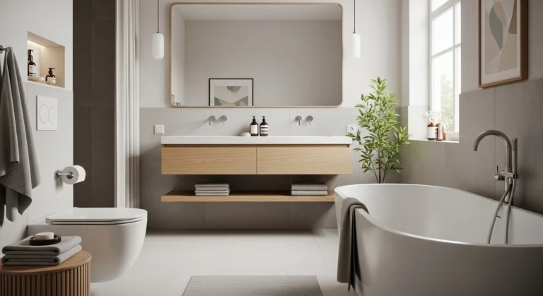 Japandi Bathroom Design Ideas