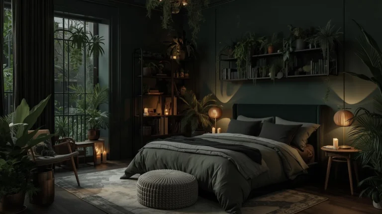 10 Aesthetic Dark Botanical Bedroom Ideas