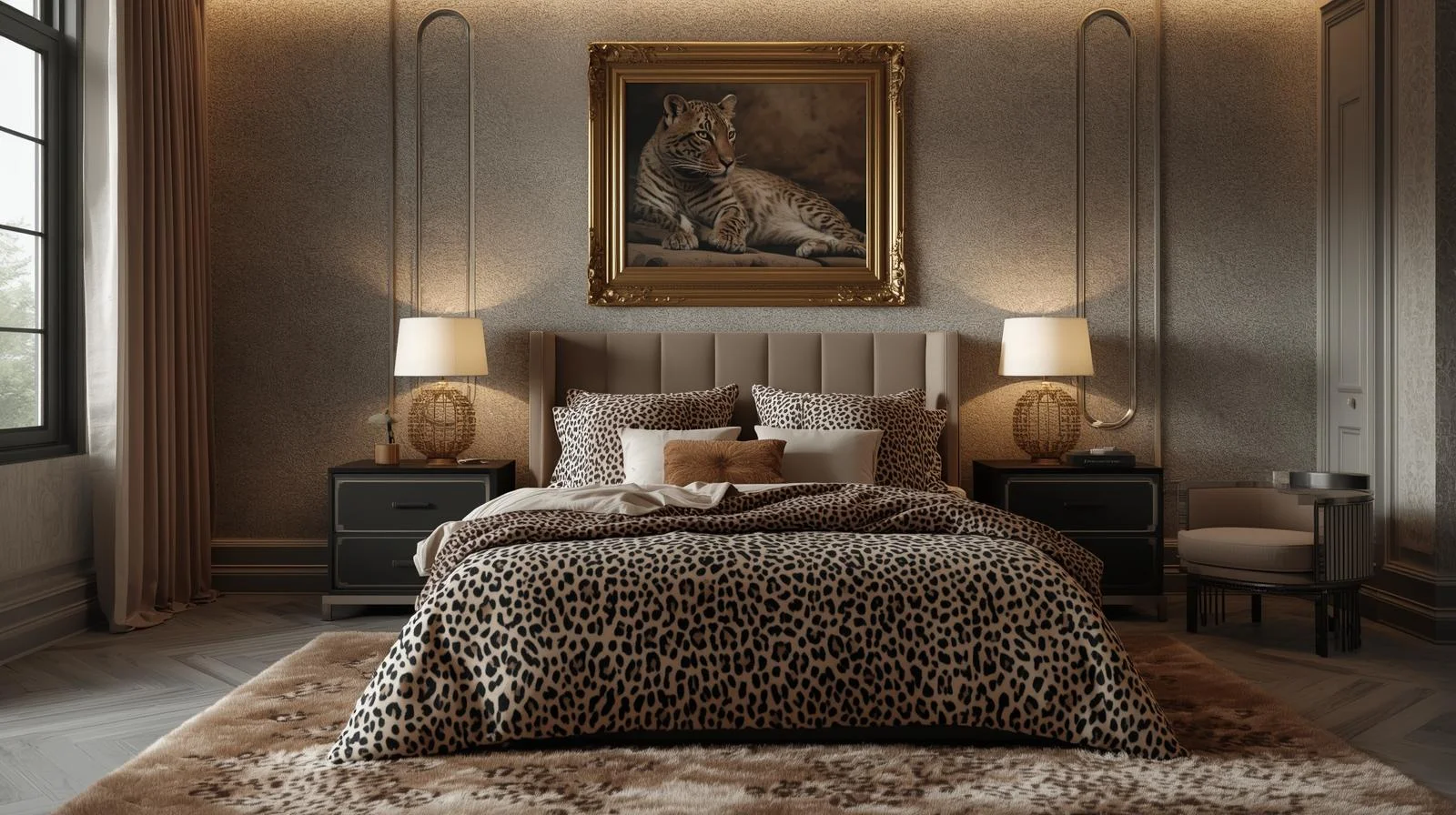 10 Luxury Leopard Room Ideas Bedrooms