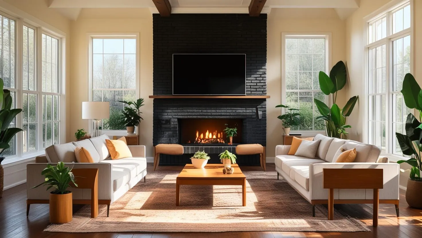 Black Brick Fireplaces Ideas