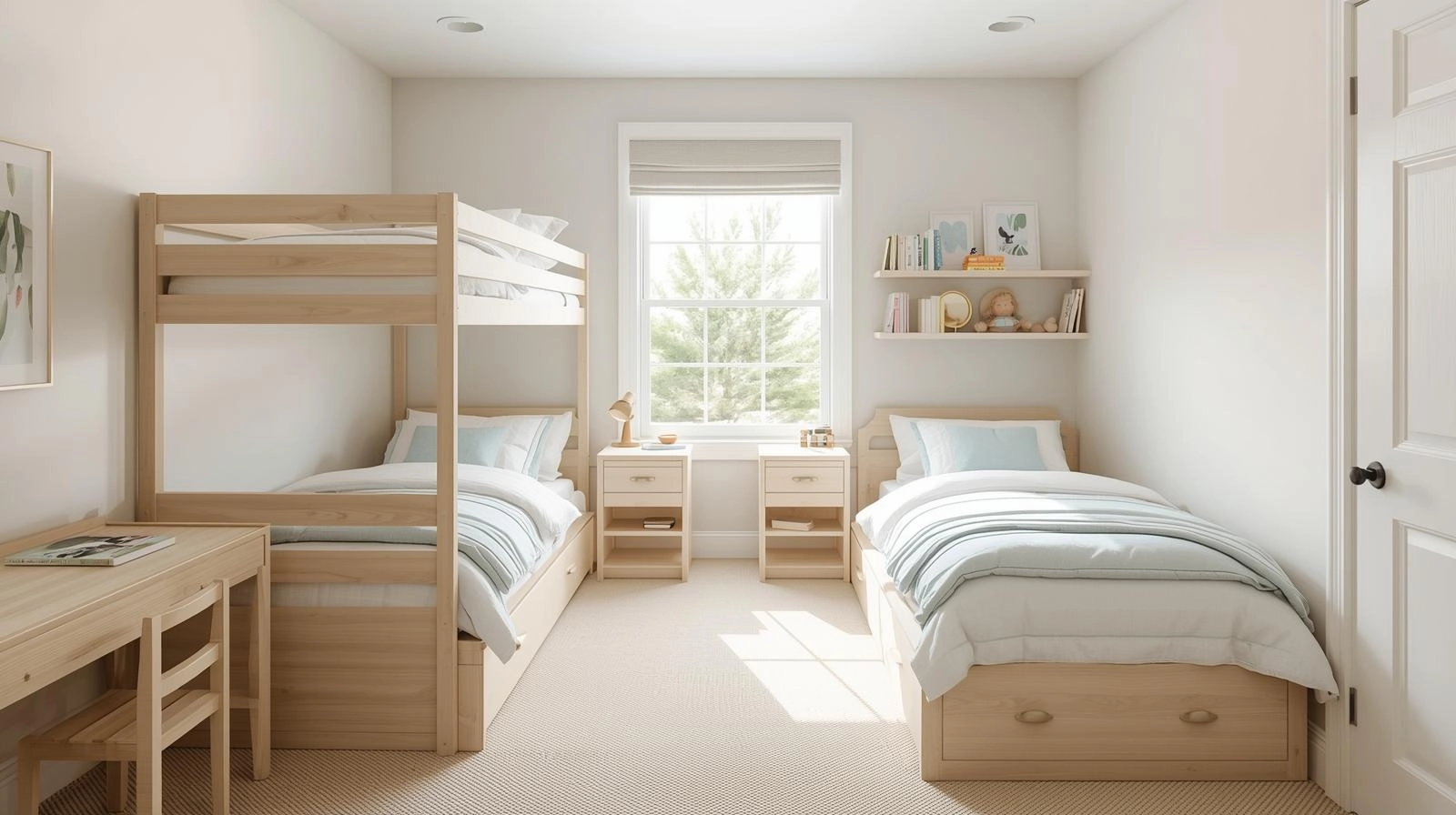 Small Shared Kids Bedroom Ideas
