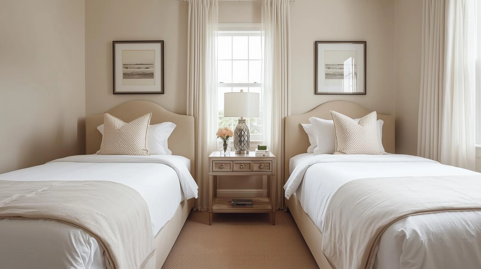 Twin Beds in One Room Ideas