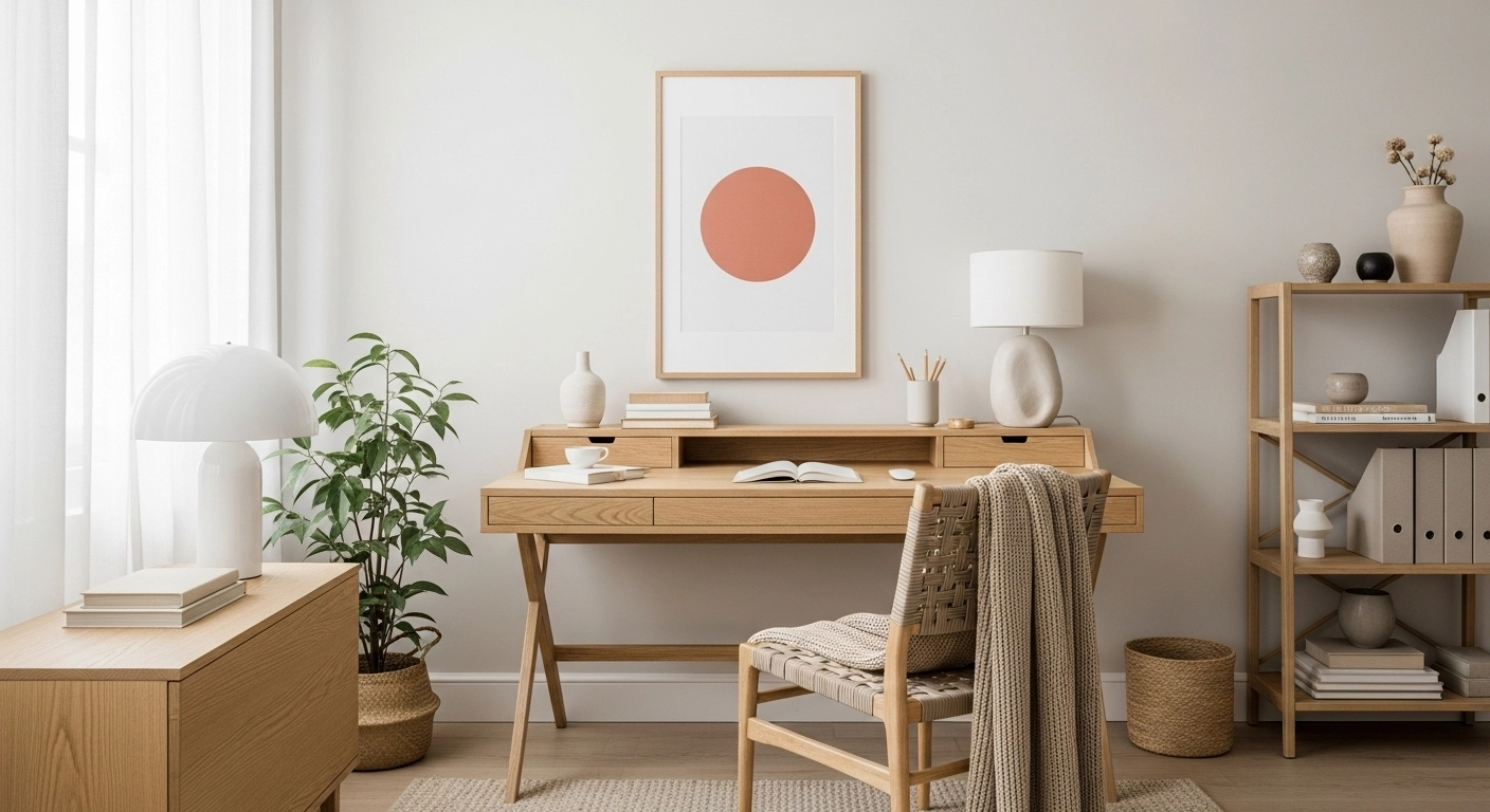10 Japandi Home Office Ideas That Mix Calm and Function
