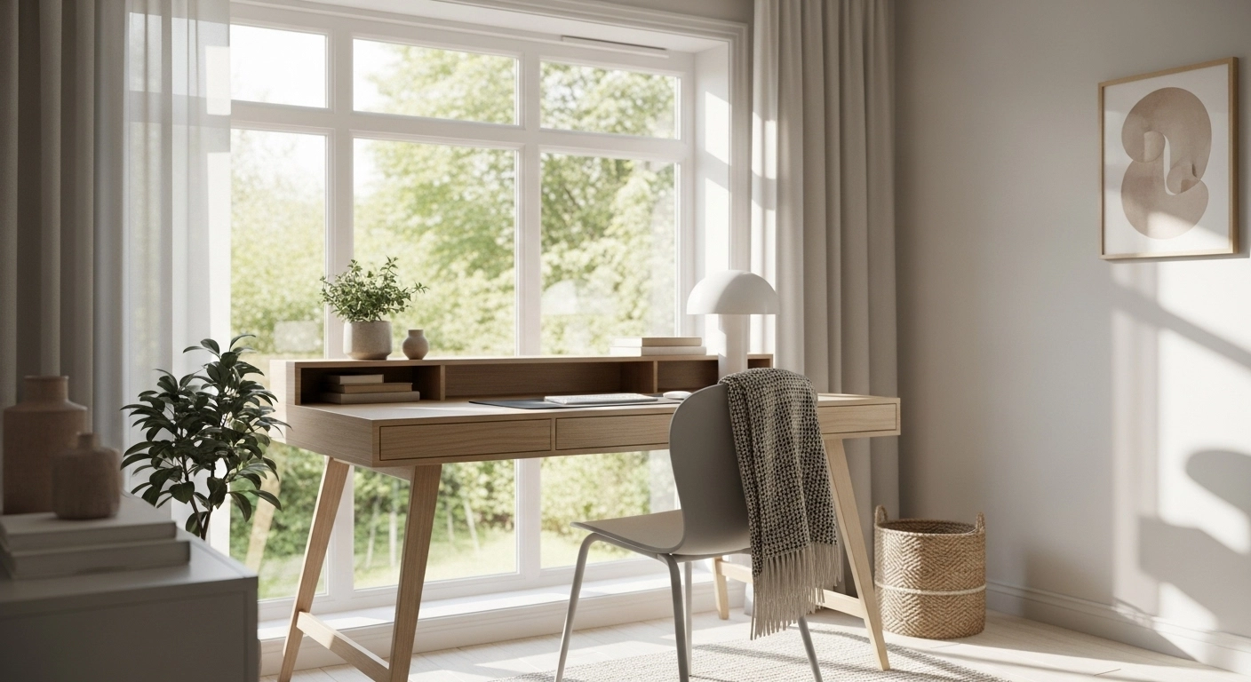 11 Inspiring Home Office Ideas for a Scandinavian Vibe